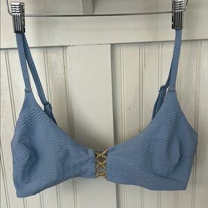 AE blue bikini top